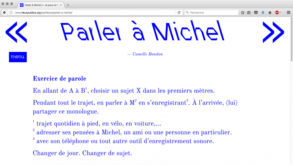 parler a michel