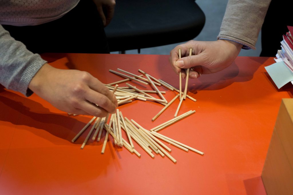 Baguettes en bois à bricoler